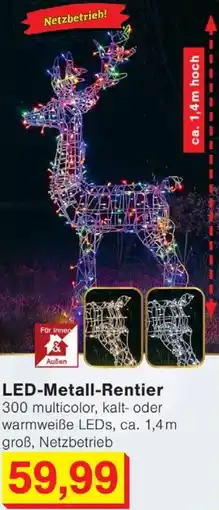 Wiglo Wunderland LED-Metall-Rentier Angebot