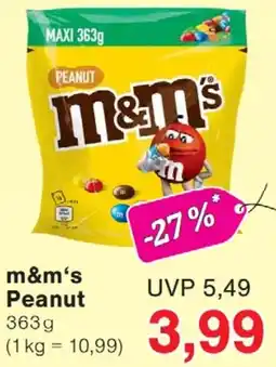 Wiglo Wunderland m&m's Peanut Angebot