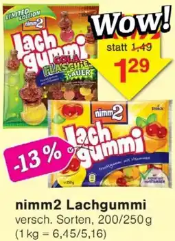 Wiglo Wunderland nimm2 Lachgummi Angebot