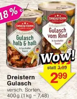 Wiglo Wunderland Dreistern Gulasch Angebot