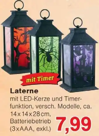 Wiglo Wunderland Laterne Angebot