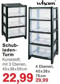 Wiglo Wunderland Wham Schubladen- Turm Angebot