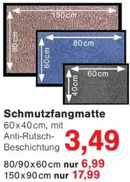 Wiglo Wunderland Schmutzfangmatte Angebot