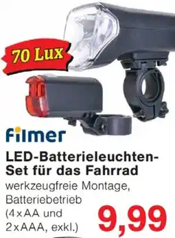 Wiglo Wunderland Filmer LED-Batterieleuchten- Set für das Fahrrad Angebot