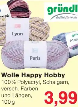 Wiglo Wunderland Wolle Happy Hobby Angebot