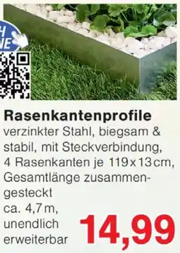 Wiglo Wunderland Rasenkantenprofile Angebot