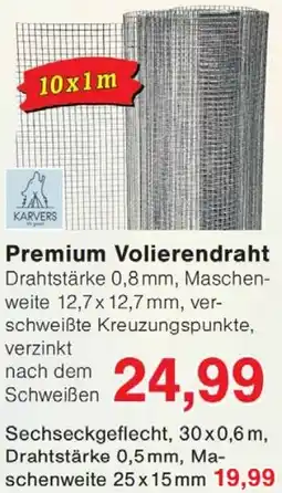 Wiglo Wunderland Premium Volierendraht Angebot