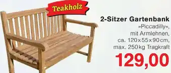 Wiglo Wunderland 2-Sitzer Gartenbank Angebot