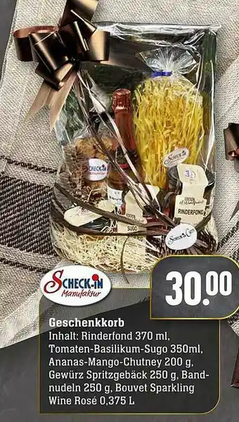 Scheck-in-Center Scheck-in Geschenkkorb Angebot