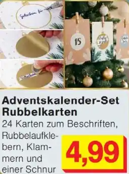 Wiglo Wunderland Adventskalender-Set Rubbelkarten Angebot