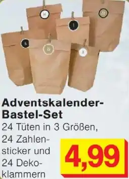 Wiglo Wunderland Adventskalender- Bastel-Set Angebot