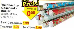 Wiglo Wunderland Weihnachts- Geschenkpapier Angebot