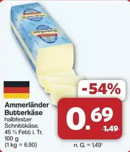 Famila Nord West Ammerländer Butterkäse Angebot