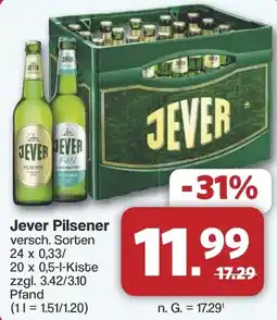 Famila Nord West Jever Pilsener Angebot