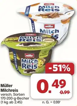 Famila Nord West müller Milch Reis Angebot