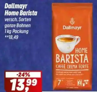 Simmel Dallmayr Home Barista Angebot