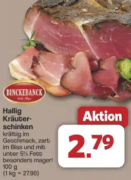 Famila Nord West BINCKEBANCK Hallig Kräuter- schinken Angebot