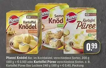 Scheck-in-Center Pfanni Knödel Oder Kartoffel Püree Angebot