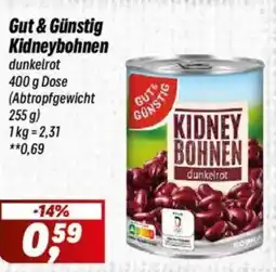 Simmel Gut & Günstig Kidneybohnen Angebot