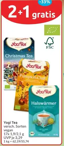 Budni Yogi Tea Angebot