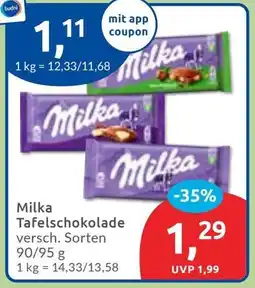 Budni Milka Tafelschokolade Angebot