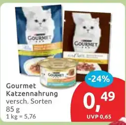Budni Gourmet Katzennahrung Angebot