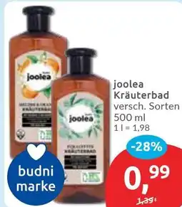 Budni joolea Kräuterbad Angebot