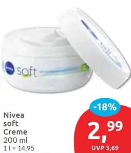 Budni Nivea soft Creme Angebot