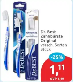 Budni Dr. Best Zahnbürste Original Angebot