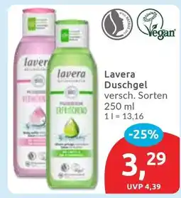 Budni Lavera Duschgel Angebot