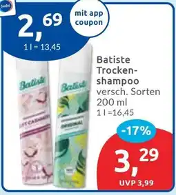 Budni Batiste Trockenshampoo Angebot