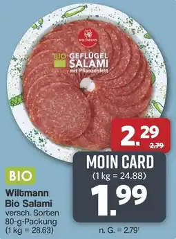 Famila Nord West Wiltmann Bio Salami Angebot