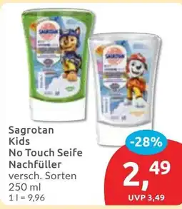 Budni Sagrotan Kids No Touch Seife Nachfüller Angebot