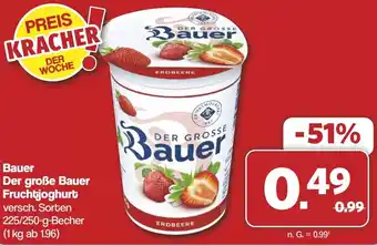 Famila Nord West Bauer Der große Bauer Fruchtjoghurt Angebot