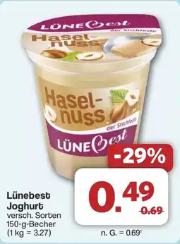 Famila Nord West Lünebest Joghurt Angebot