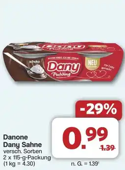 Famila Nord West Danone Dany Sahne Angebot