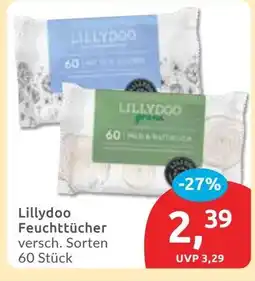 Budni Lillydoo Feuchttücher Angebot