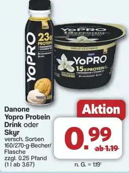 Famila Nord West Danone Yopro Protein Drink oder Skyr Angebot