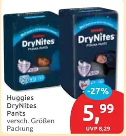 Budni Huggies DryNites Pants Angebot