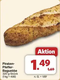Famila Nord West Piraten- Pfeffer- Baguette Angebot