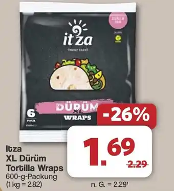 Famila Nord West Itza XL Dürüm Tortilla Wraps Angebot