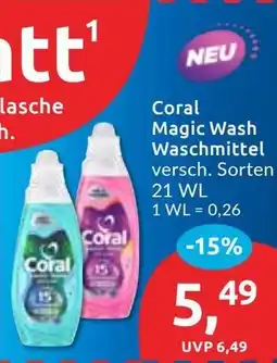 Budni Coral Magic Wash Waschmittel Angebot