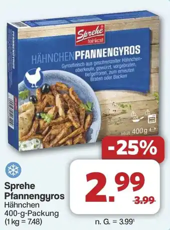 Famila Nord West Sprehe Pfannengyros Angebot