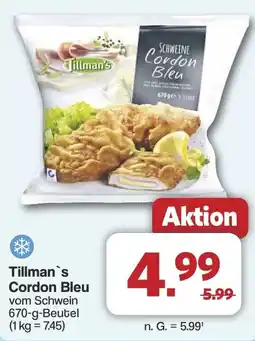Famila Nord West Tillman's Cordon Bleu Angebot