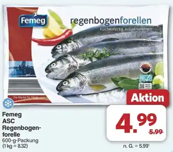 Famila Nord West Femeg ASC Regenbogen- forelle Angebot