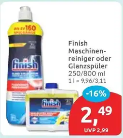 Budni Finish Maschinenreiniger oder Glanzspüler Angebot
