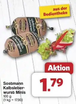 Famila Nord West Sostmann Kalbsleber- wurst Minis Angebot