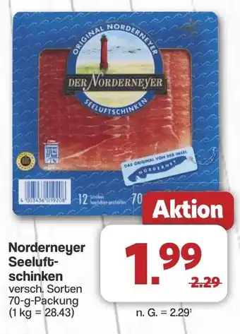 Famila Nord West Norderneyer Seeluft- schinken Angebot