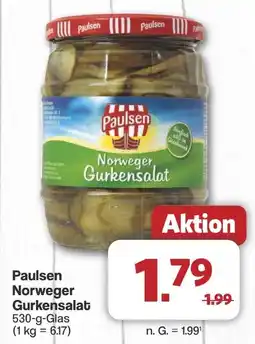 Famila Nord West Paulsen Norweger, Gurkensalat Angebot