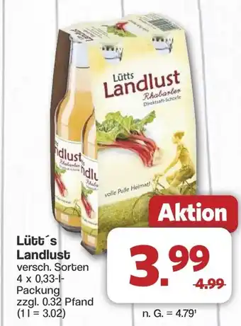 Famila Nord West Lütt's Landlust Angebot